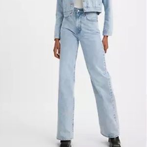 Levi’s Ribcage Wide Leg Jeans 28/34